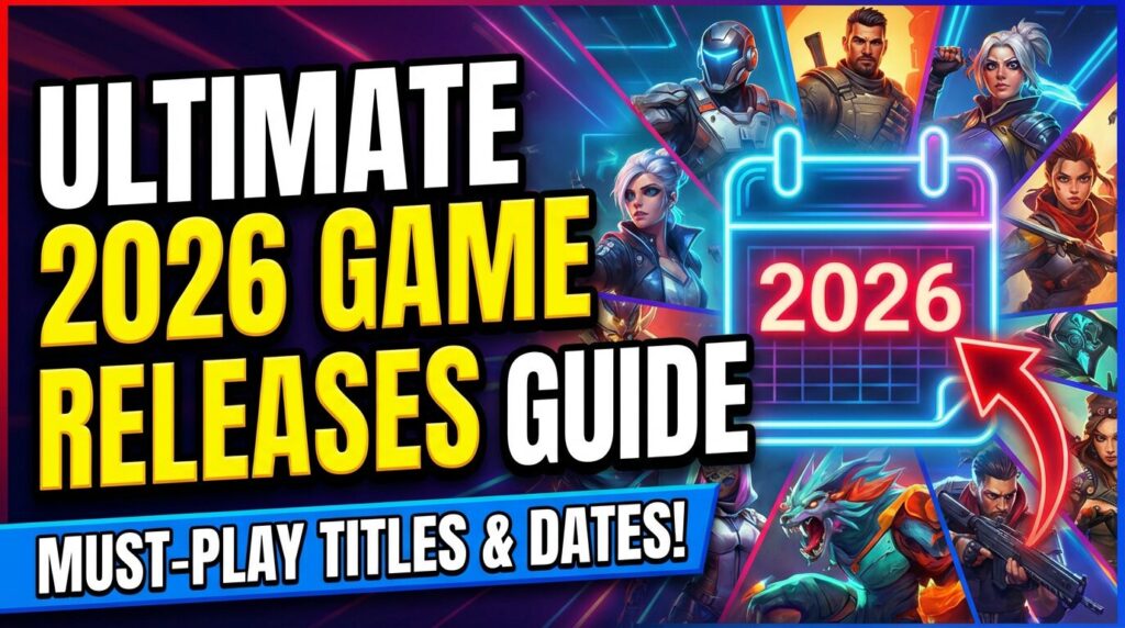 Ultimate 2026 Game Releases Guide