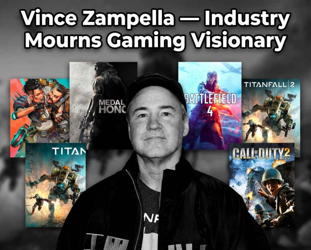 Vince Zampella Dies at 55 in Fatal Car Crash — Industry Mourns Gaming Visionary